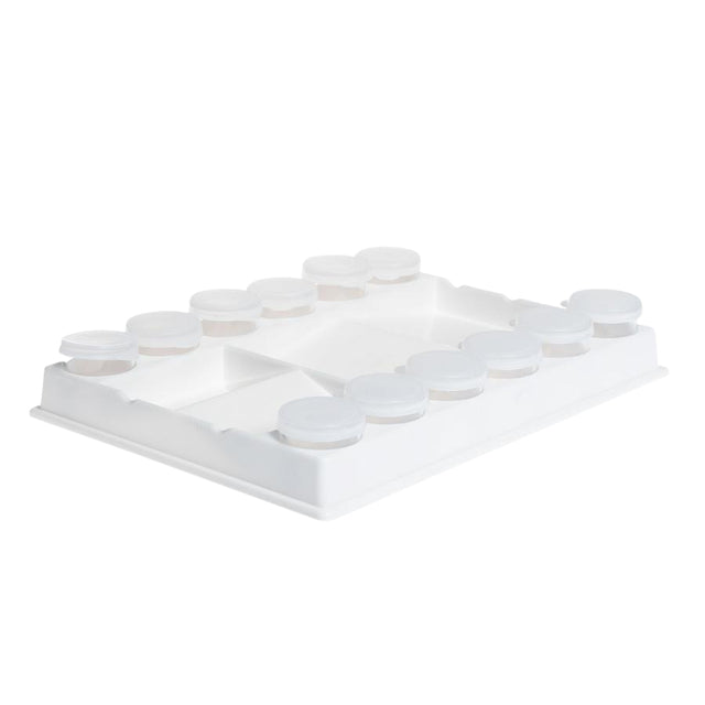 Conda - Palet 20 x 15 x 3 cm plastic wit