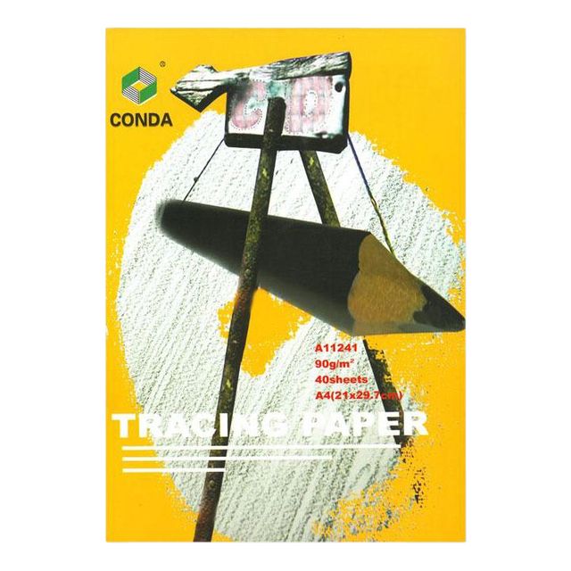 Conda - Overtrekpapier a3 90 gr transparant