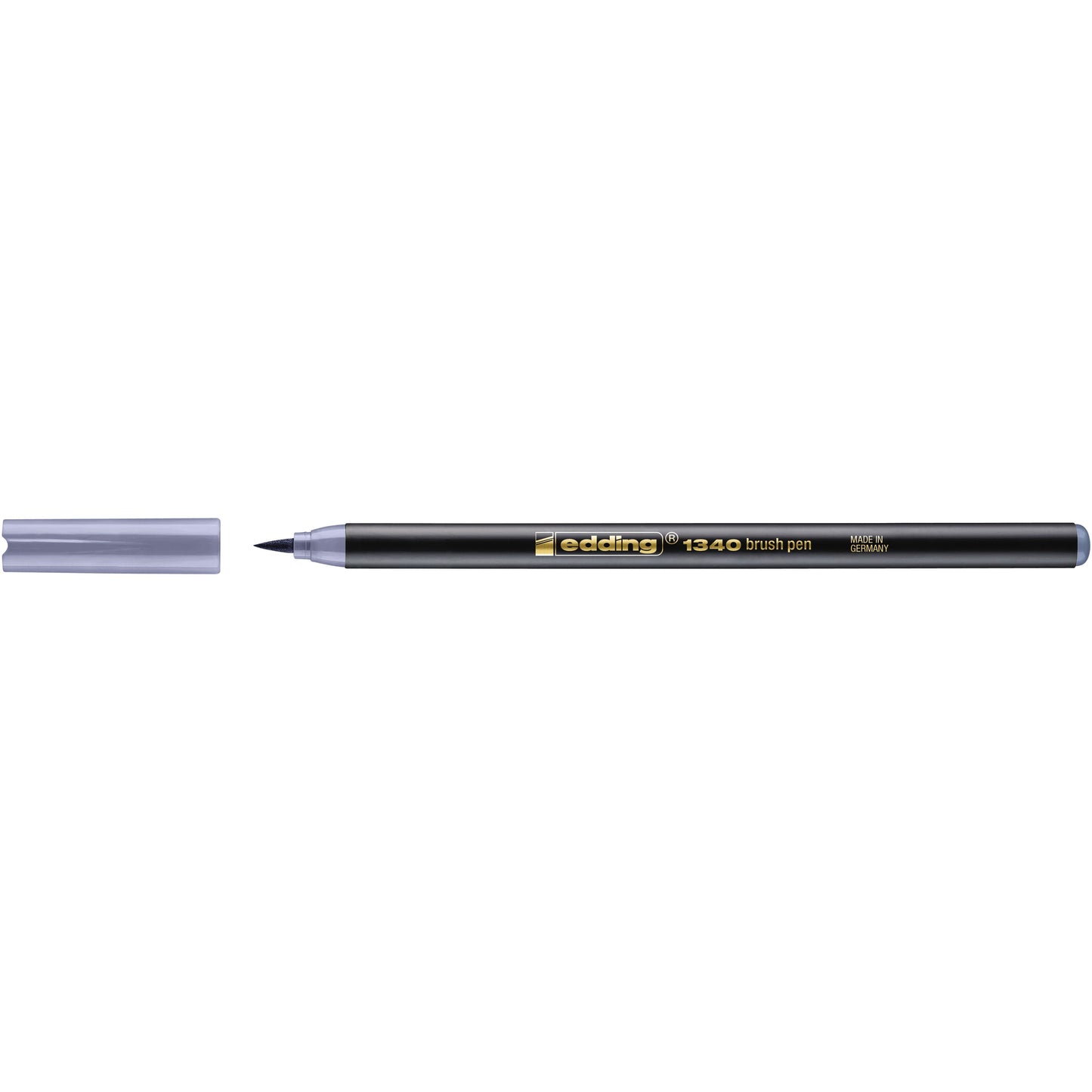 Edding - Brushpen 1340 zilvergrijs | 10 stuks
