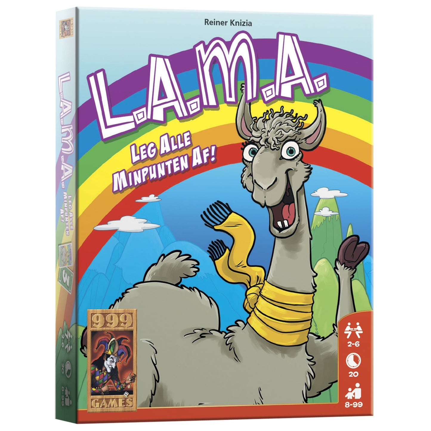 999 juegos - Juego de cartas L.A.M.A.