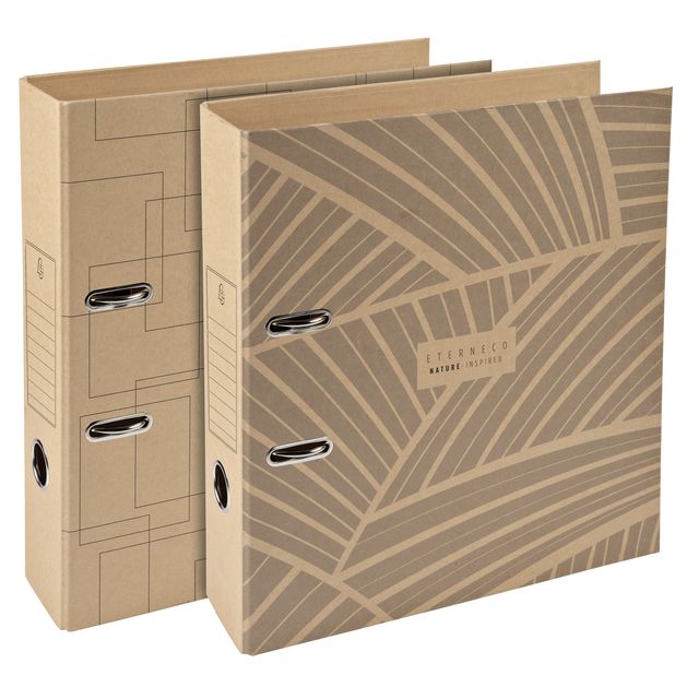 Exacompta - Ordner Eterneco A4 70mm cartulina 2 diseños | 10 piezas
