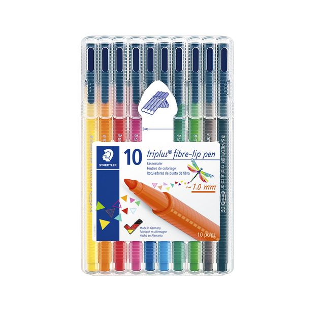 Staedtler - Kleurstift 323 Triplus color à 10 stuks assorti
