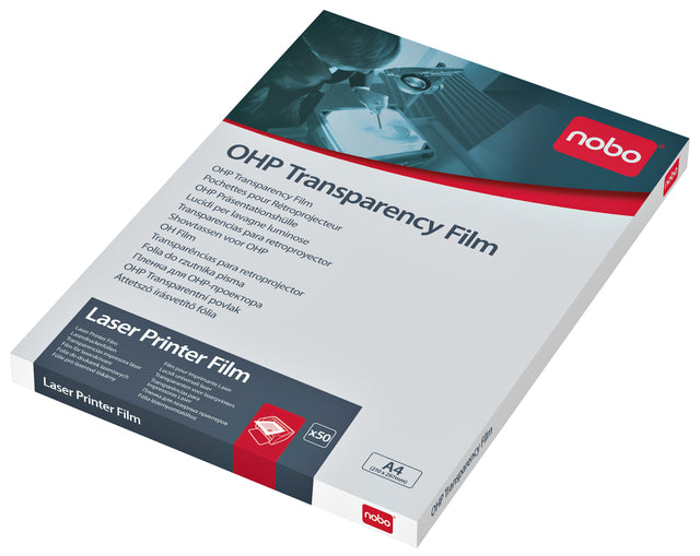 Nobo - Overheadprojector Transparanten Laserprinter (50)