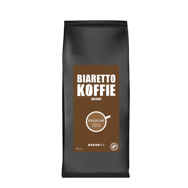 Biaretto - Caffè solubile normale 500 grammi | 8 pezzi