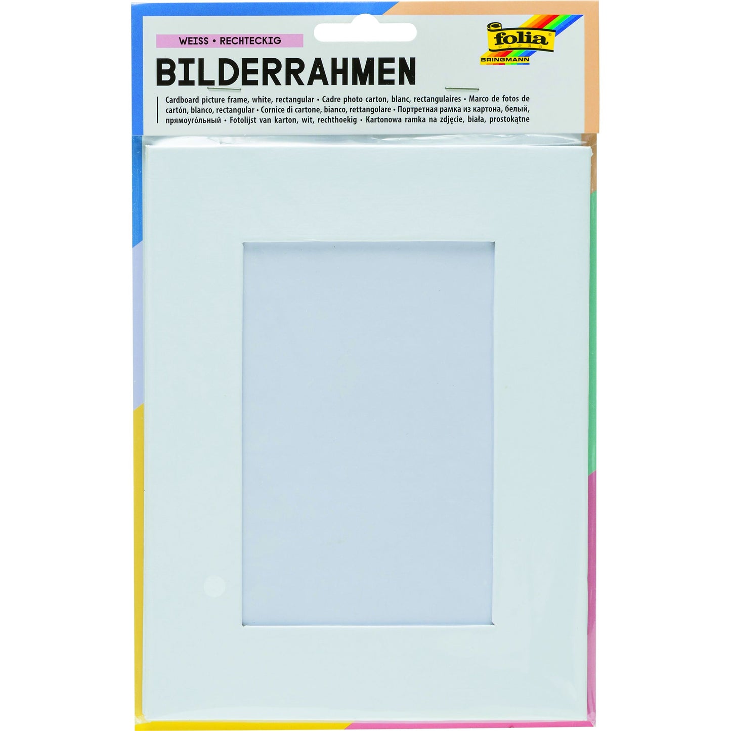 Folia - Cadre photo 166x216mm carton blanc