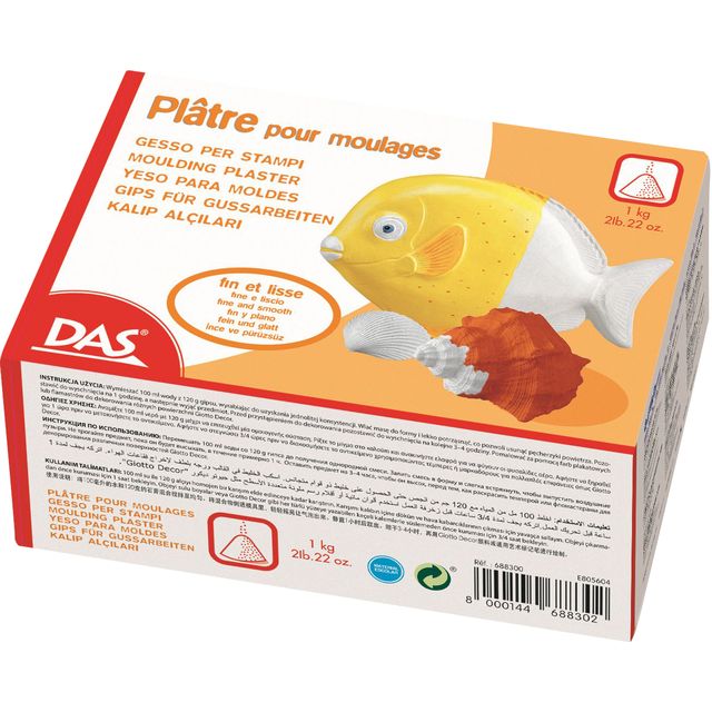 Das - Gipspoeder 1000 gram wit