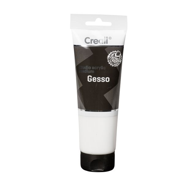 Creall - Gesso medium studio acrylics 250ml | 4 stuks