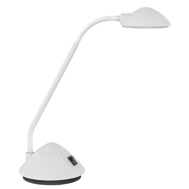 MAUL - Lampada da scrivania Arc LED bianca | 12 pezzi