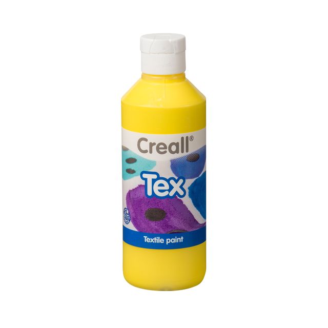 Creall - Pintura textil Tex amarillo 250ml