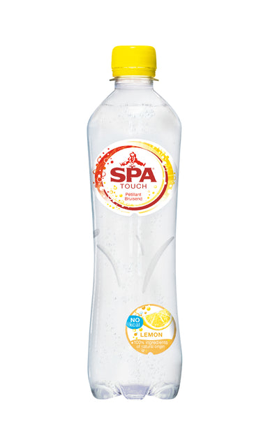Spa - Watertouch rkling lemon petfles 500ml | 6 stuks