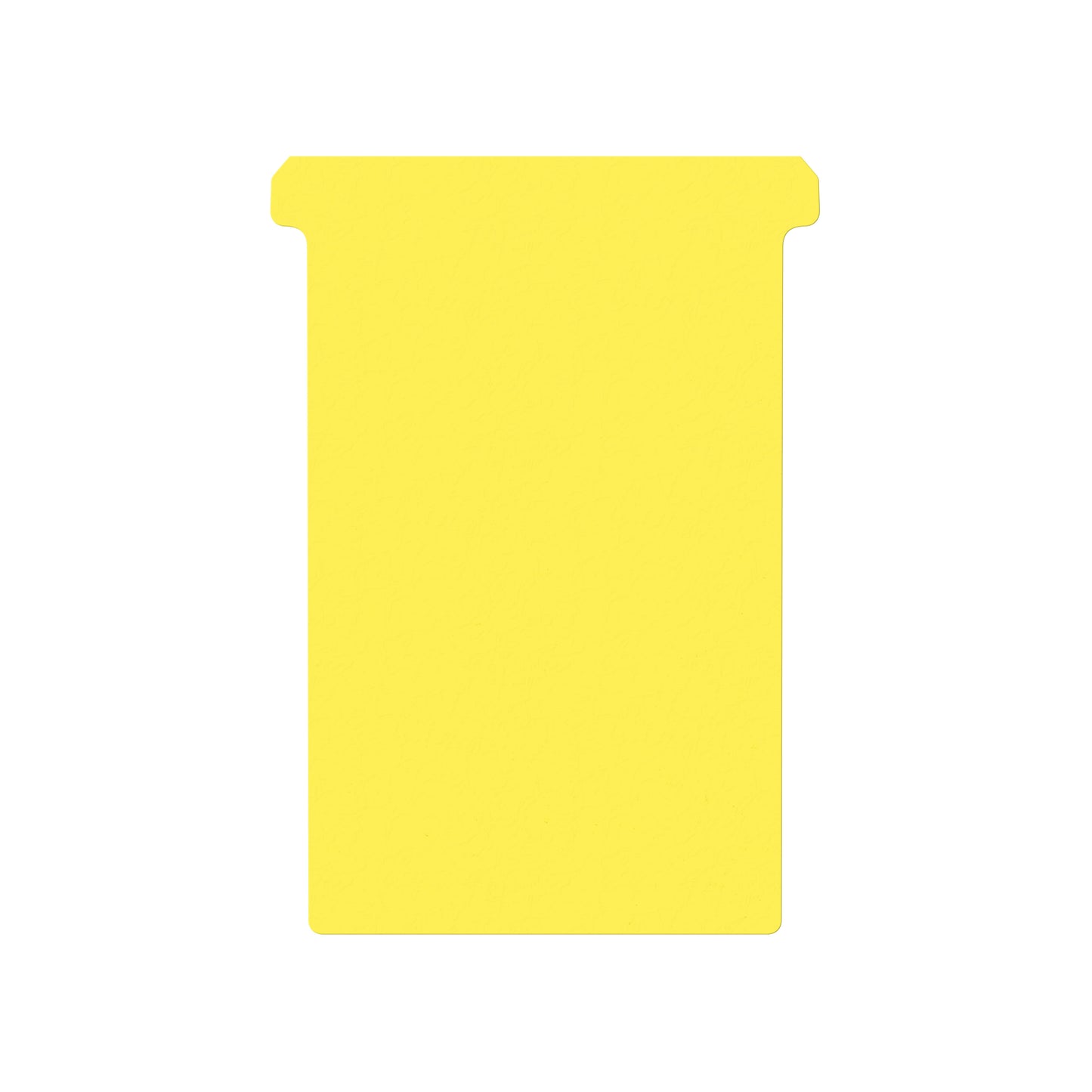 Djois - Tarjeta T tamaño 4 107mm amarilla 100 piezas