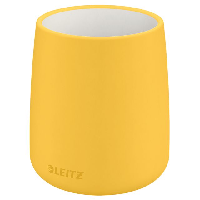 Leitz - Portalápices Cosy amarillo | 12 piezas