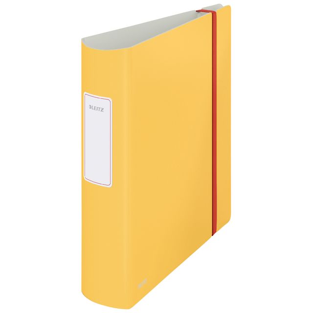 Leitz - Ordner Cosy Active 180° 82mm PP A4 amarillo cálido | 6 piezas