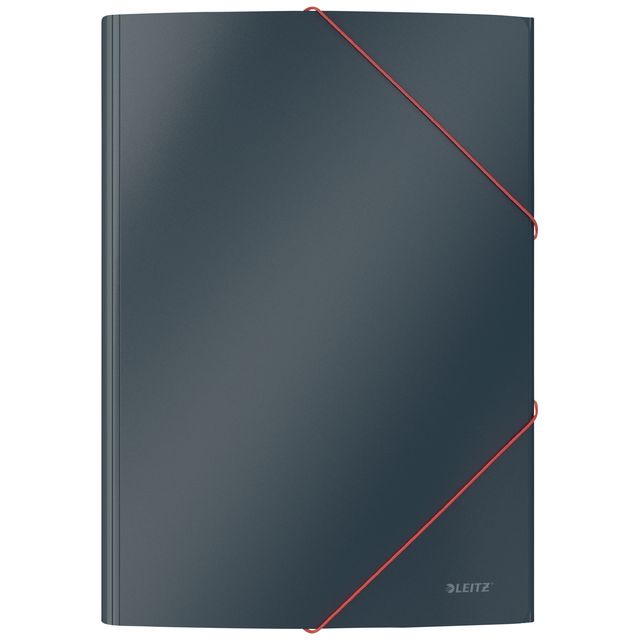 Leitz - Elastomap Cosy A4 3 pieghe grigio