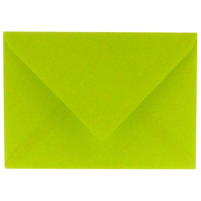 Papicolor - Enveloppe EA5 156x220mm vert pomme pack de 6 pièces