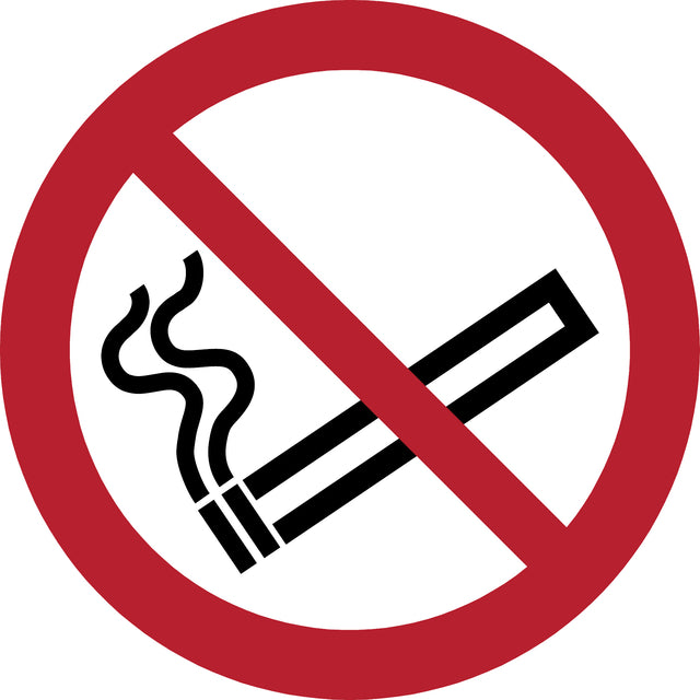 Djois - Pictogram bordje rookverbod ø200mm rd