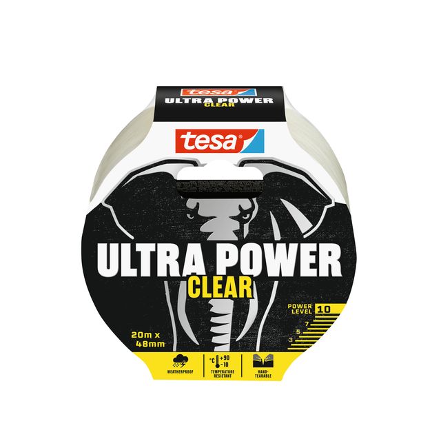 Tesa - Repair Ultra Power Clear riparazione 20mx48mm trasparente | 6 pezzi