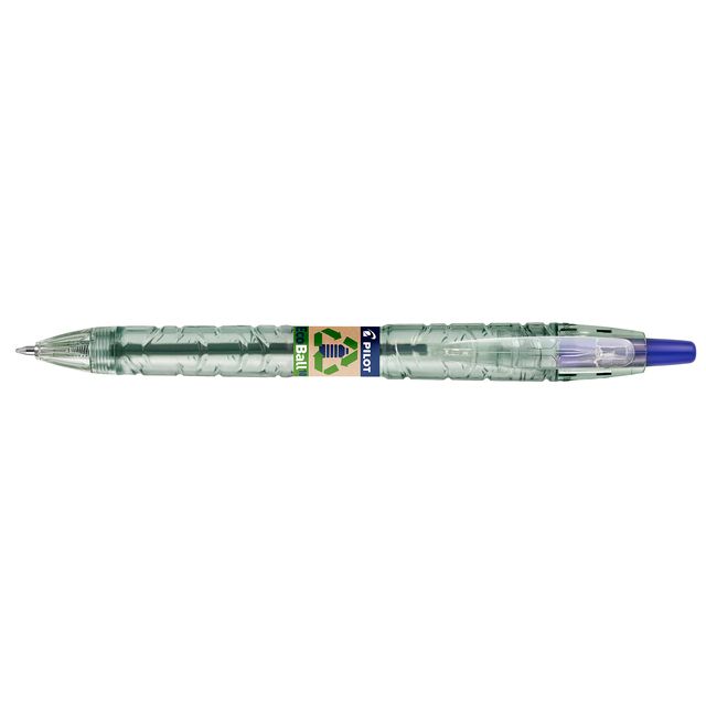 Pilot - Penna a sfera Begreen B2P EcoBall blu medio | 10 pezzi