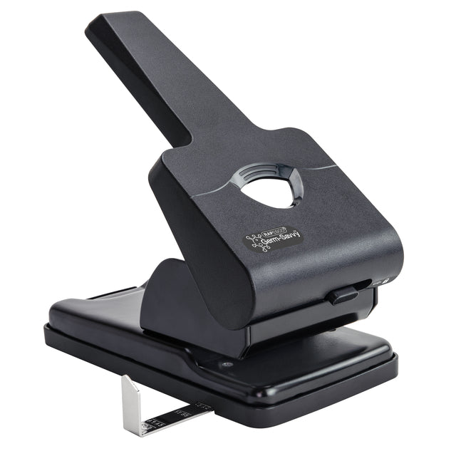 Rapesco - Perforator Germ-Savvy Heavy Duty HD865-P antibacterieel 2-gaats zwart