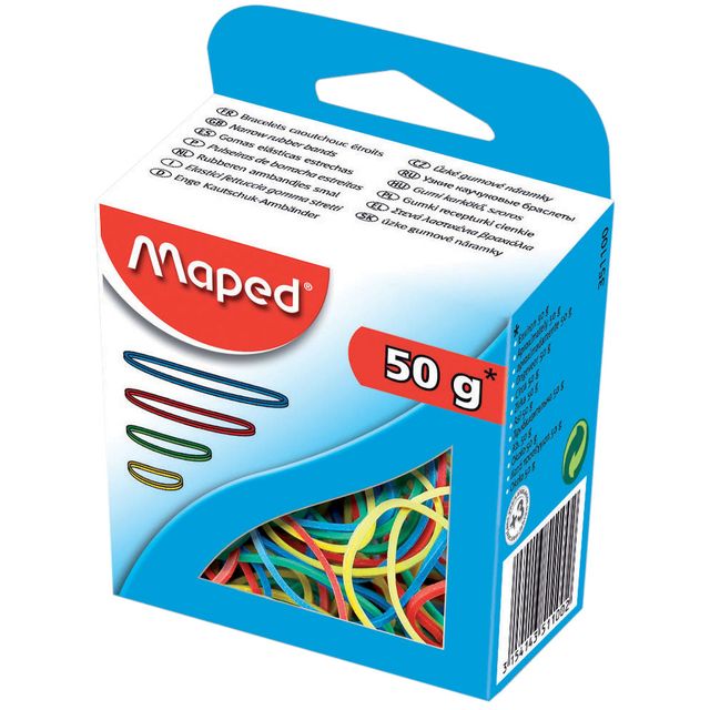 Maped - Elastic 50 grams assorted