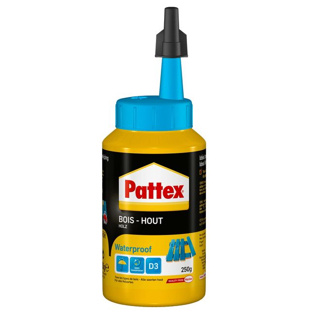 Pattex - Houtlijm d3 waterproof 250ml