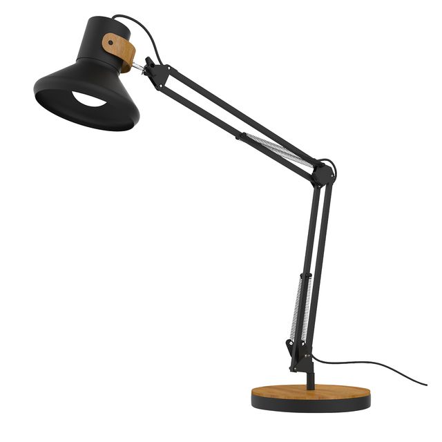 UNILUX - Lampe de bureau Baya led bambou noir