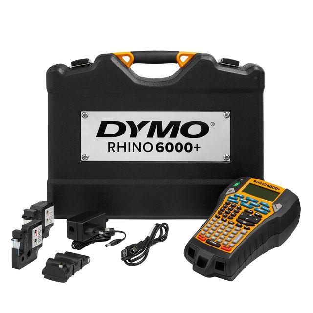 Dymo - Labelprinter Rhino 6000+ industrieel abc 24mm geel