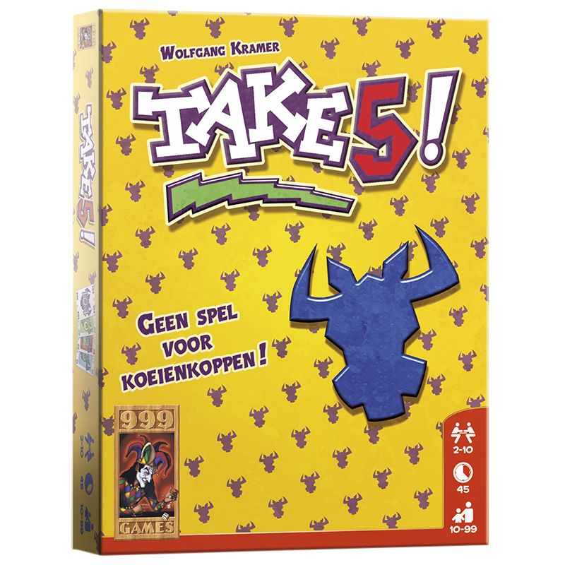 999 games - Kaartspel take 5!