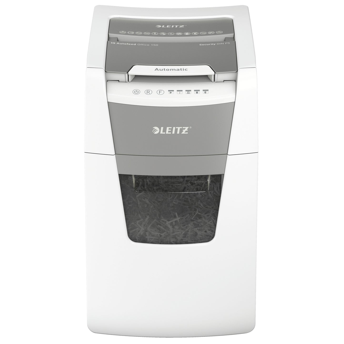 Leitz - Distruggidocumenti IQ Auto+ 150 chip P5 2x15mm