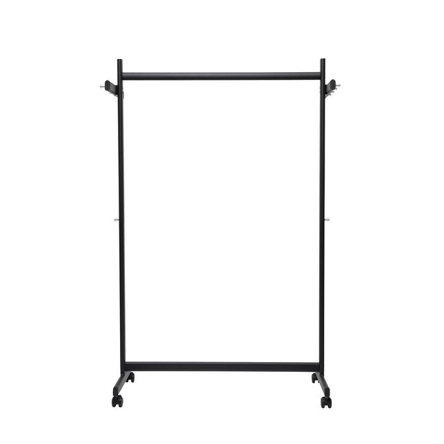 Maul - Porte-penderie Samba mobile 115X172X51cm 40kg, 10 crochets noir RAL9004