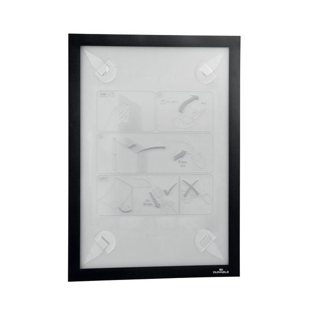 Durable - Duraframe 484301 A4 negro