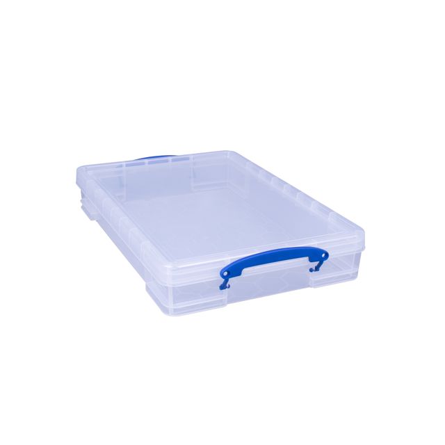 Really Useful Box - Storage box 10 liters 520x340x85mm transparent white