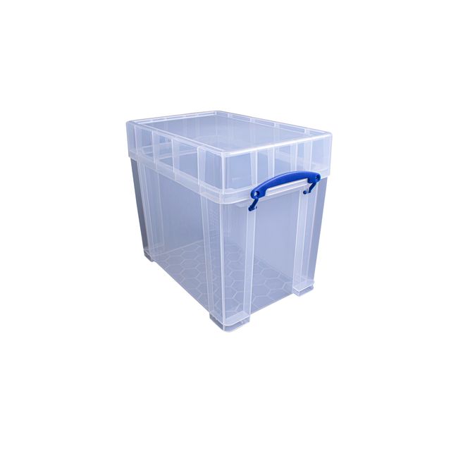 Really Useful - Opbergbox 19 liter 395x255x330mm transparant wit