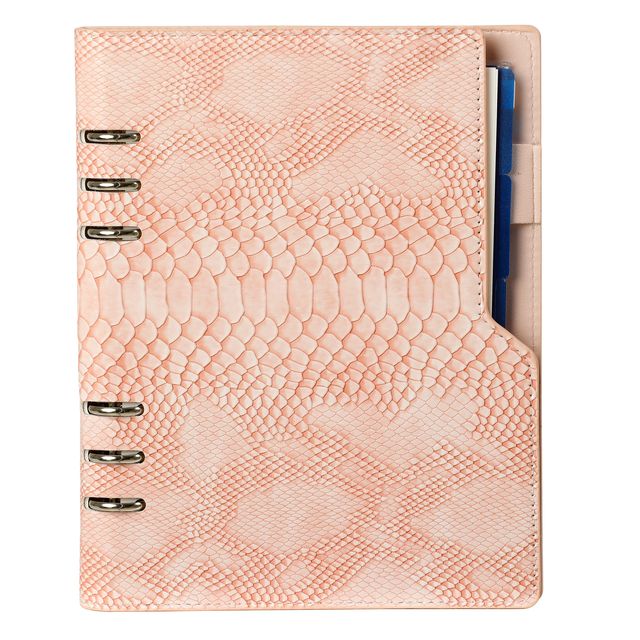 Kalpa - Organizer A5 including agenda 2025-2026 7 days/2 pages croco pink
