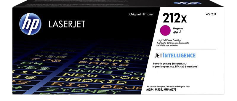 HP - Toner cartridge w2123x 212x red