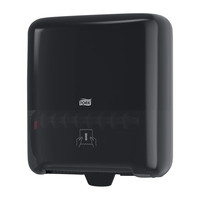 Tork - Distributeur de rouleaux de serviettes H1 Elevation Matic noir 551008