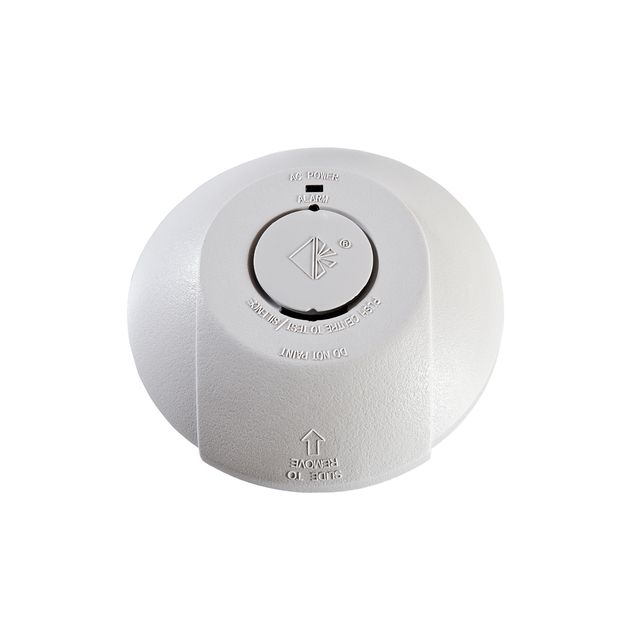 Fito - Rilevatore di fumo ottico 230V inclusa batteria tampone 9V | 48 pezzi