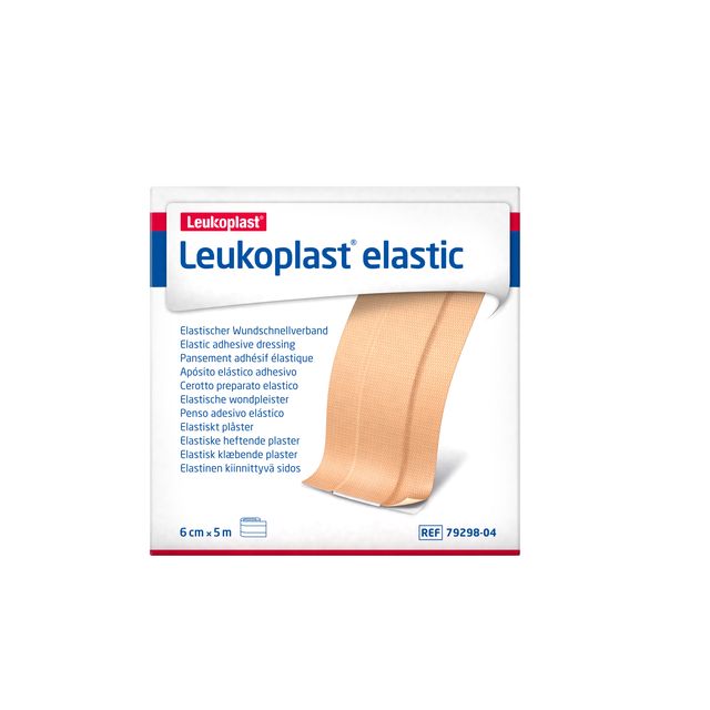 Leukoplast - Wound plaster elastic 5mx6cm