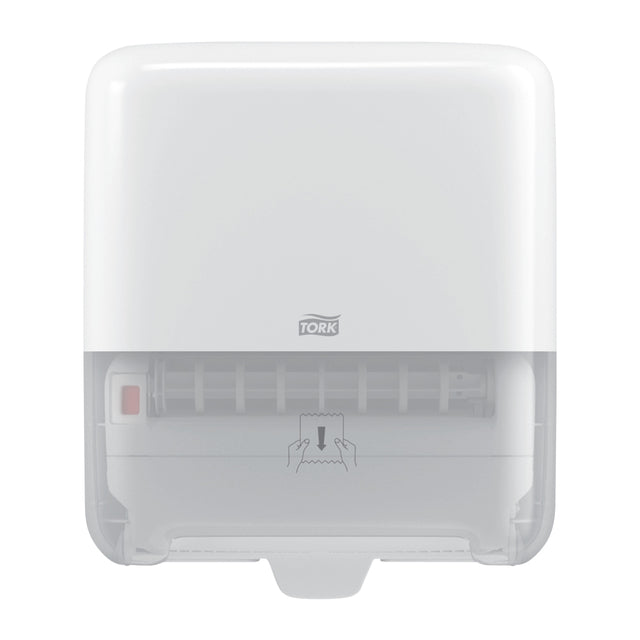 Tork - Distributore di asciugamani in rotolo H1 Elevation Matic bianco 551000 | 60 pezzi
