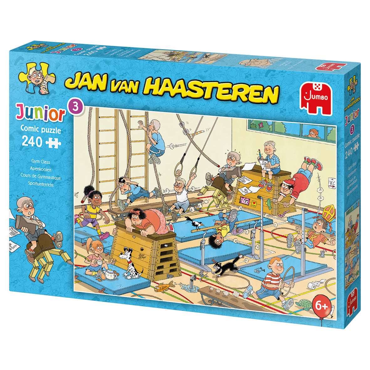 Jan van Haasteren - Puzzle Junior Monkey Cages 240 pieces