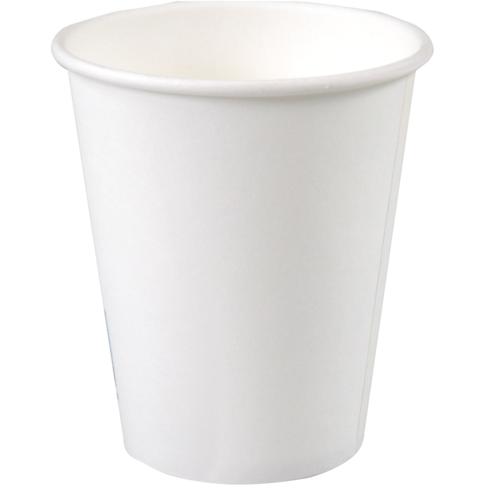Coffee cup cardboard 180cc WHITE 100 pieces
