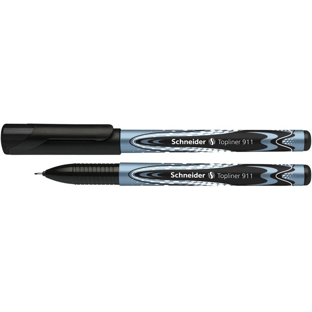 Schneider - Fineliner Topliner 911 0,4mm noir | 10 pièces