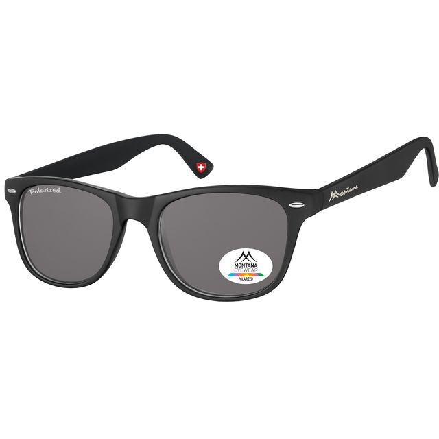 Montana - Sunglasses Havanna with smoke polarized glass black