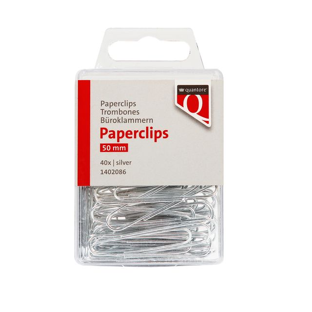 Quantore - 50mm rond zilver 40 stuks