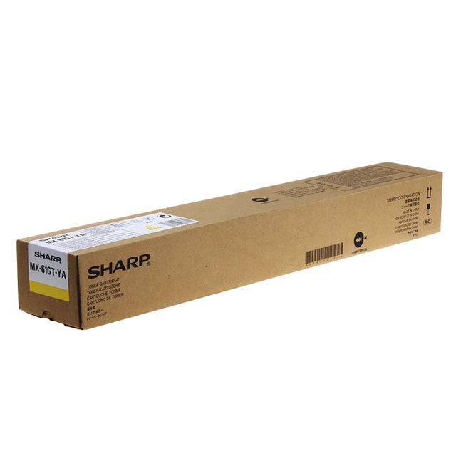 Sharp - Cartouche toner MX-61GTYA jaune