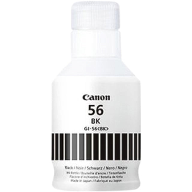 Canon - Botella de recarga de tinta GI-56 negra