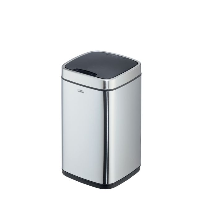 Durable - Poubelle No Touch avec capteur 12L | 2 pièces