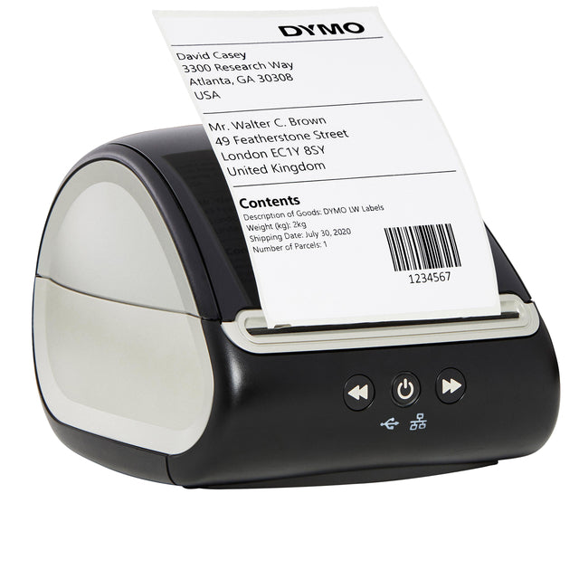 Dymo - Imprimante d'étiquettes LabelWriter 5XL de bureau noir