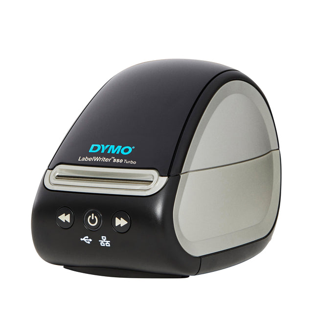 Dymo - Imprimante d'étiquettes LabelWriter 550 Turbo de bureau noir