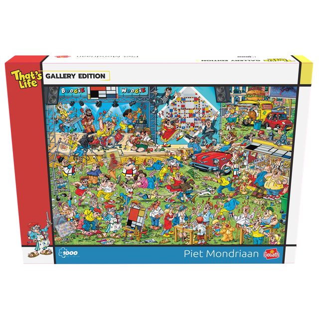 Golia - Puzzle Mondrian 1000 pz
